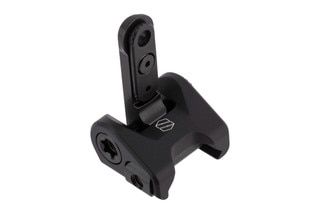 Scalarworks Peak/02 folding rear iron sight with a black nitride finish